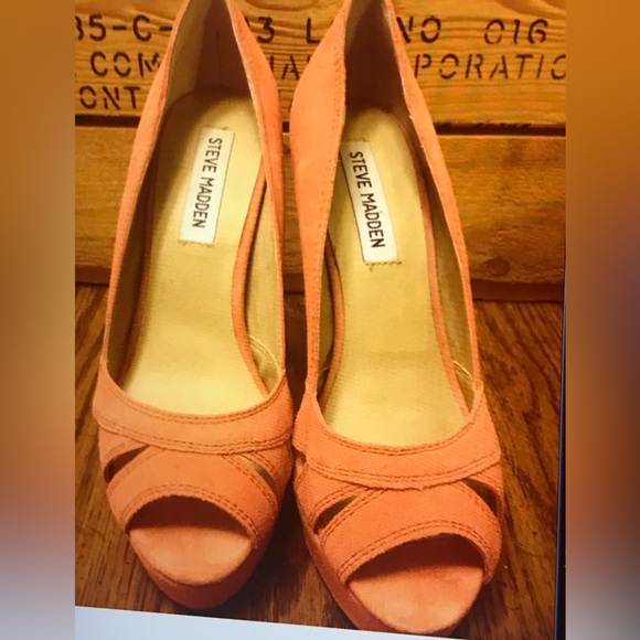 Women’s Steve Madden P-Hayley platform pump heels size 7 - Picture 3 of 6